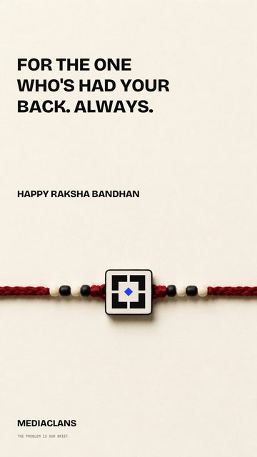 Raksha Bandhan 2026 — the Lock as a rakhi