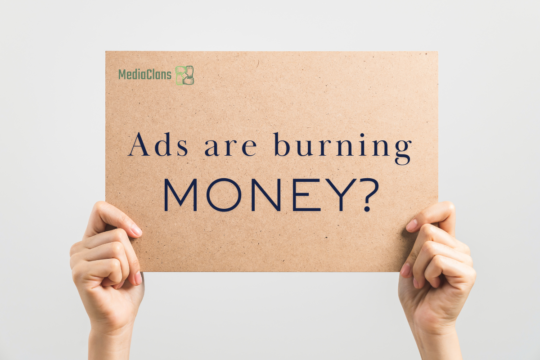 ads are burning money